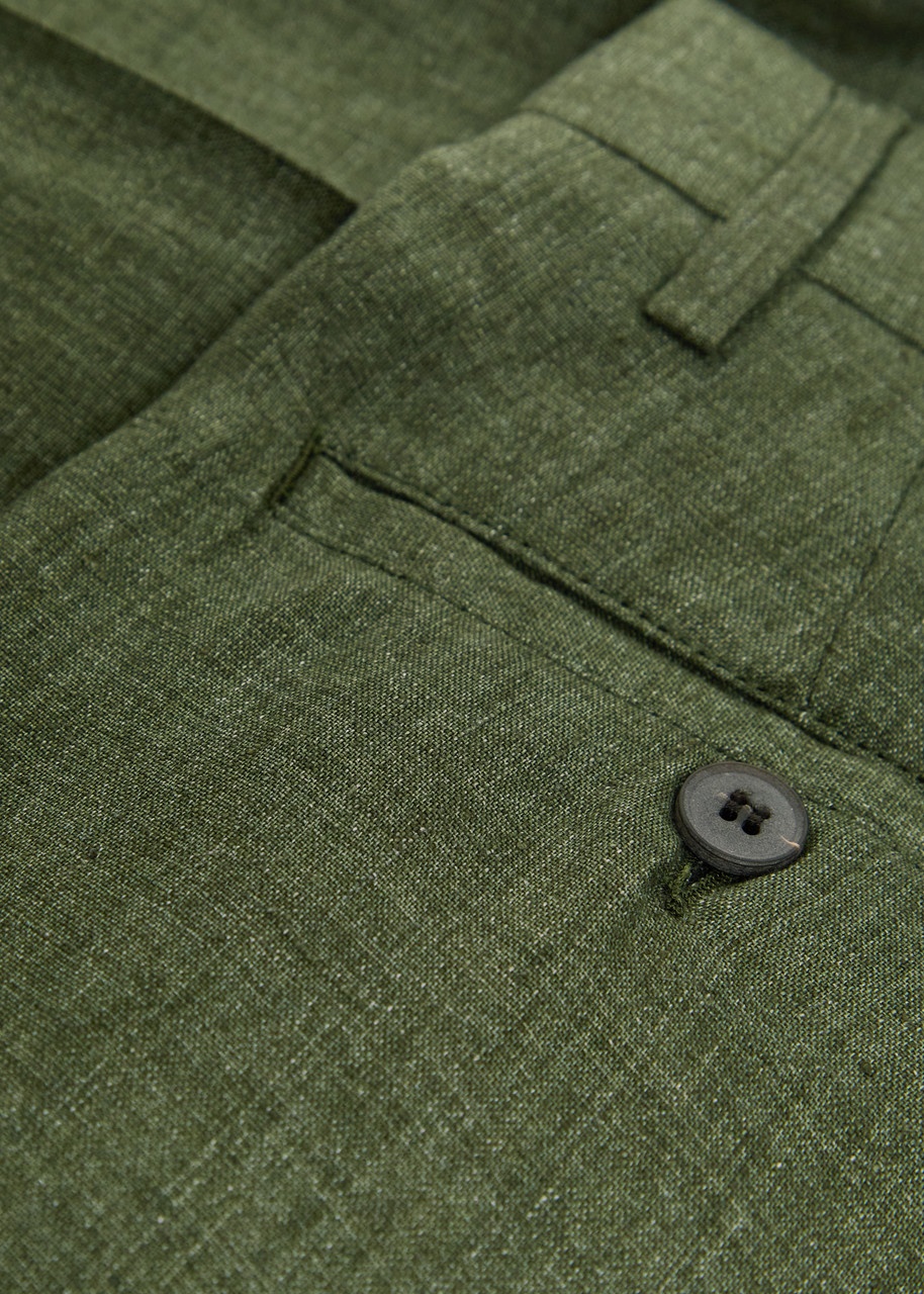 Sunspel Tapered-leg Linen Trousers - 5