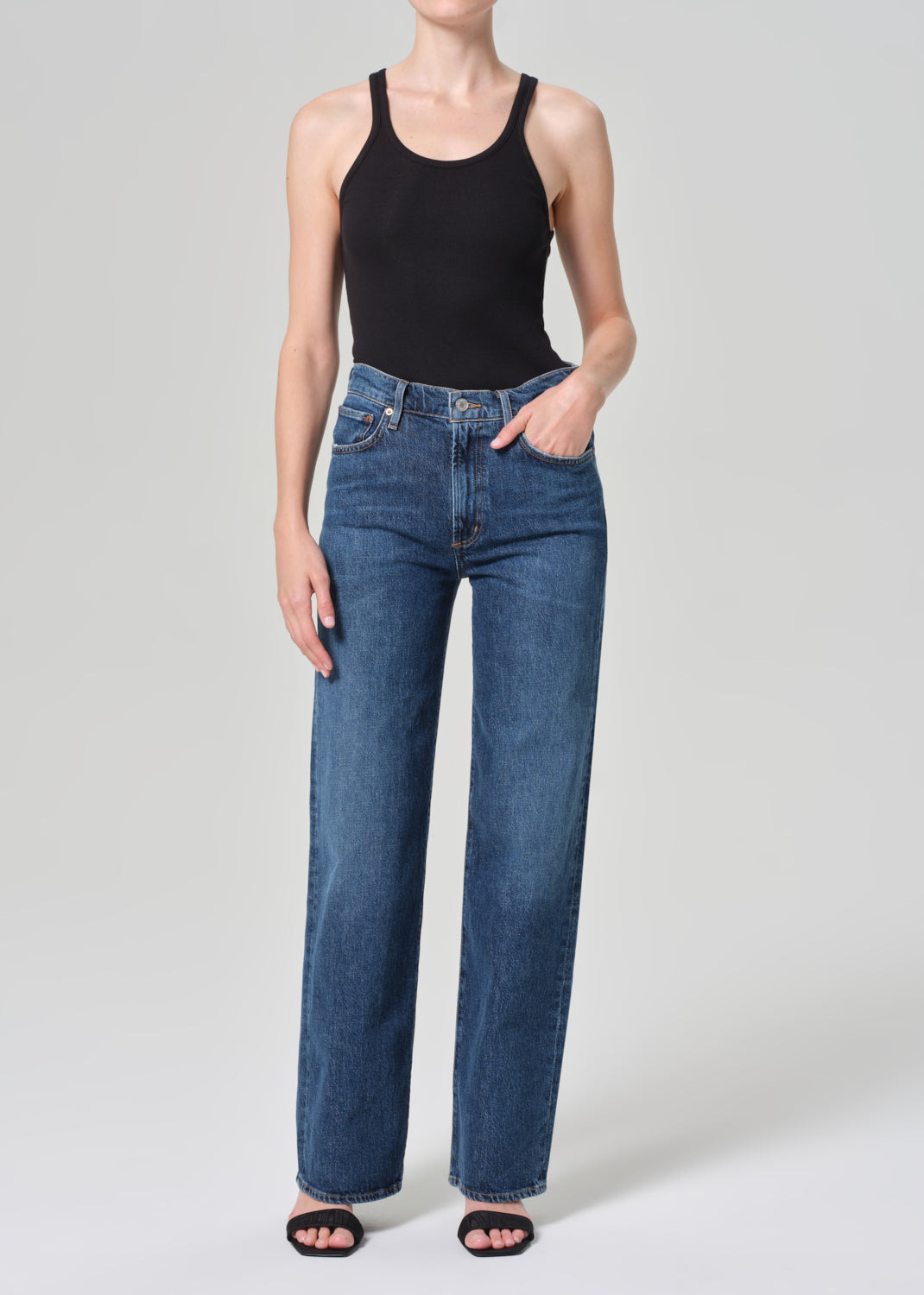 HARPER STRAIGHT JEAN (STRETCH) IN TEMPO - 2