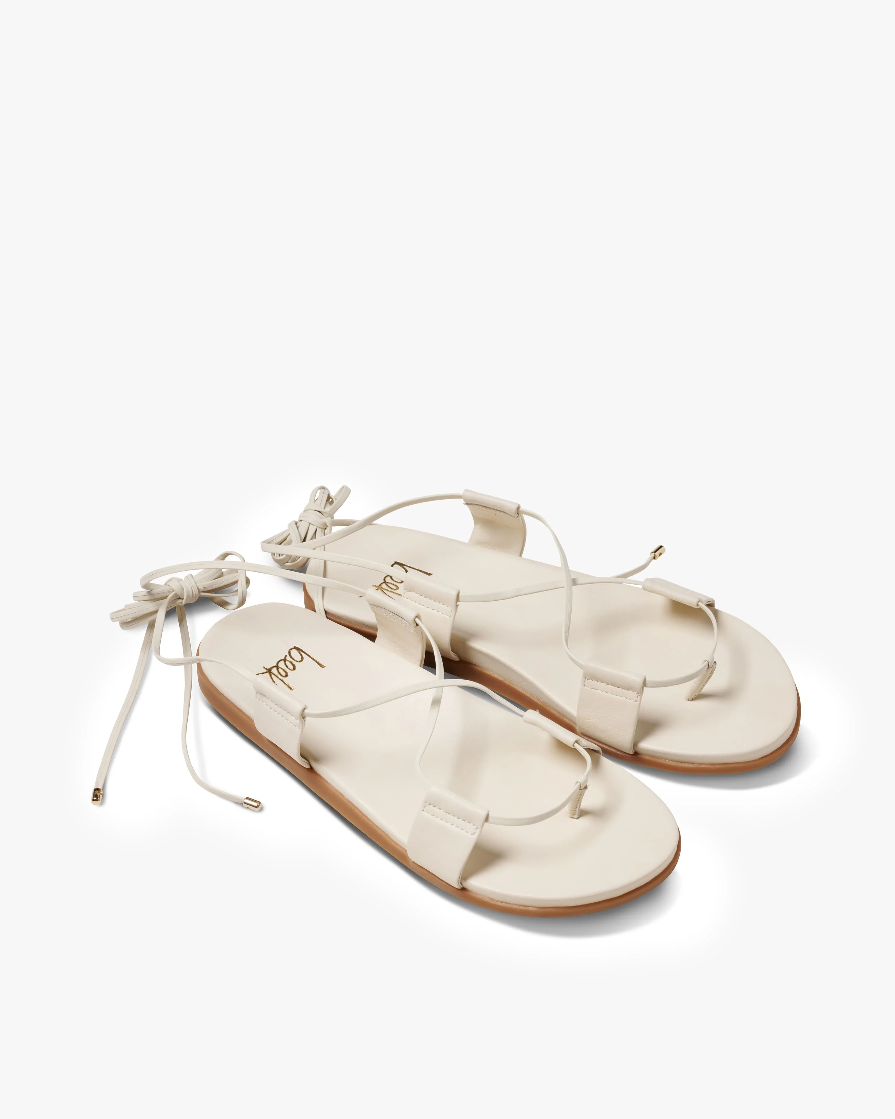 Moa Leather Ankle Wrap Sandal - 1
