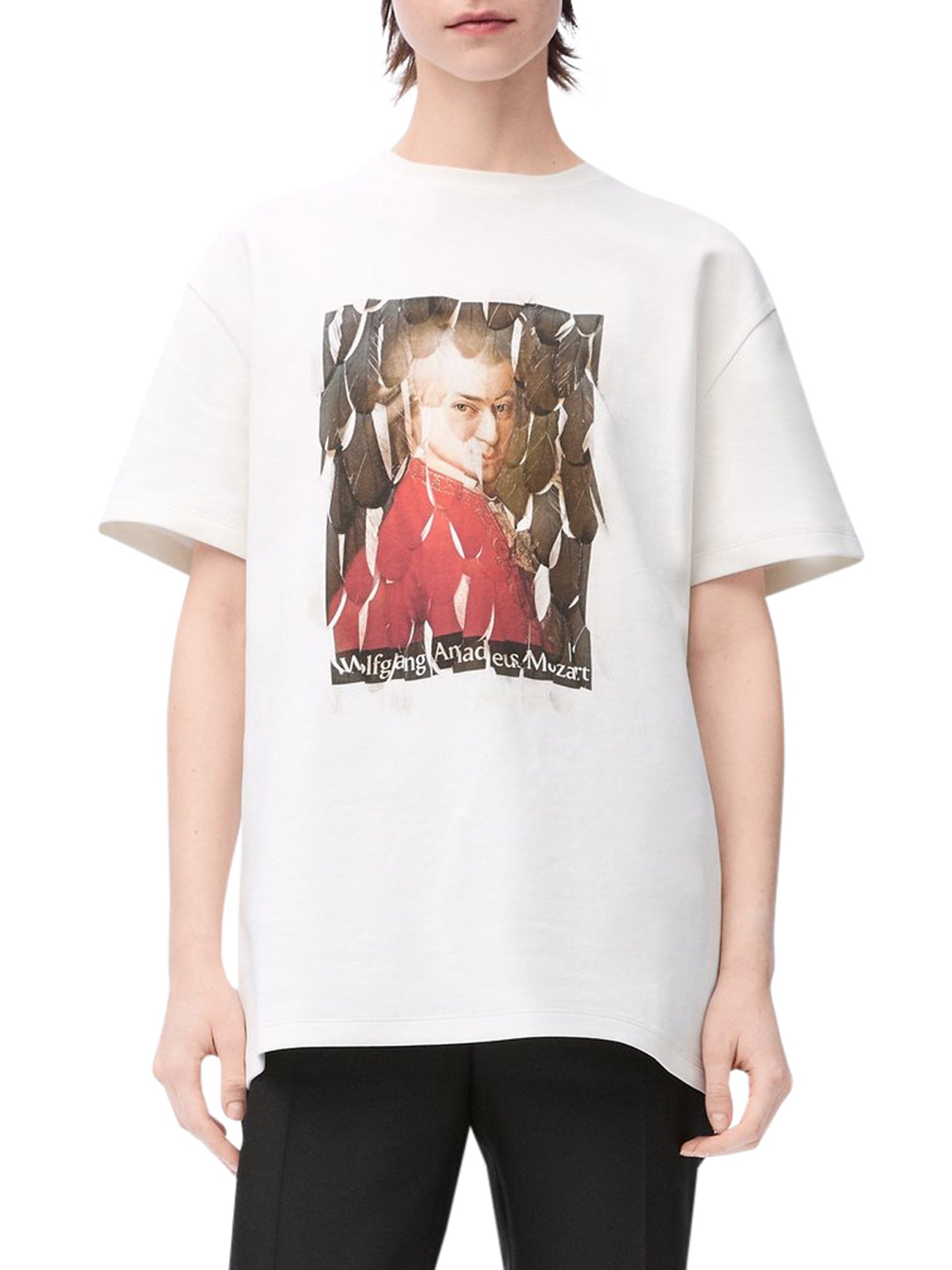 RELAXED FIT COTTON BLEND T-SHIRT - 3