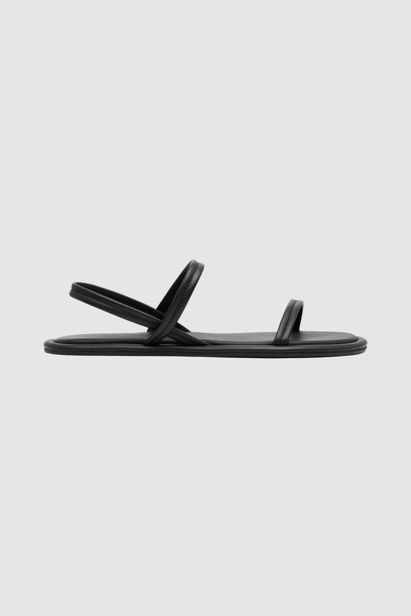 Fine Strap Sandal - Black 1