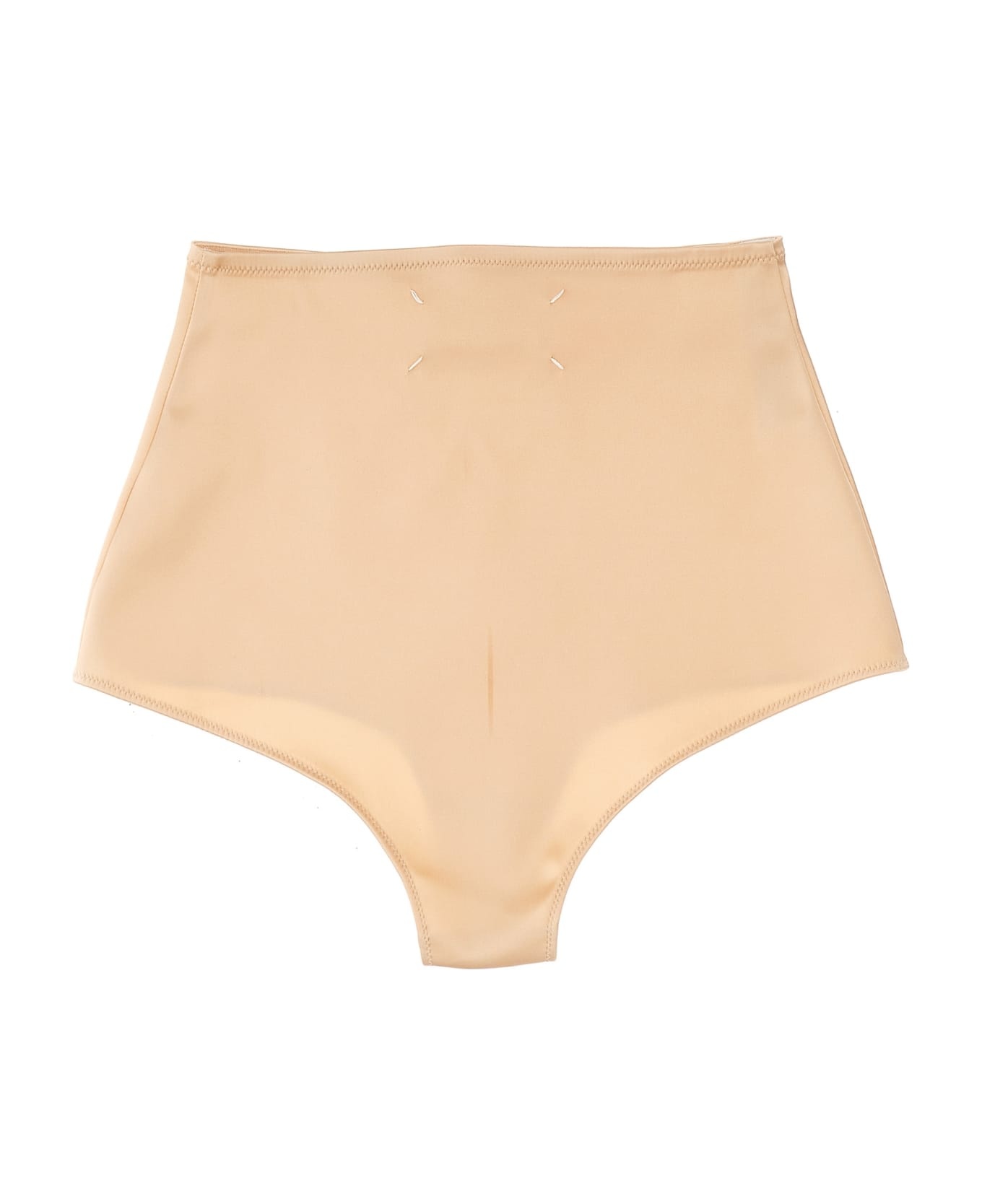 'stitching' High Waist Briefs - 2