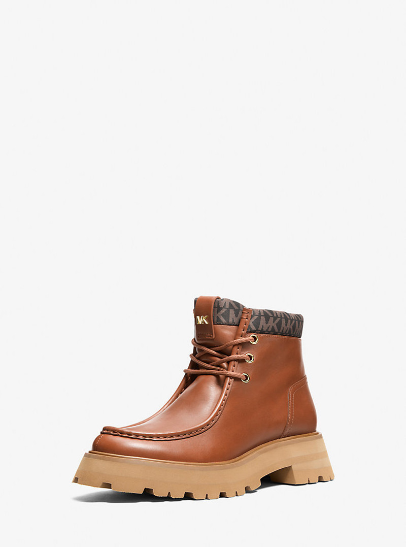 MICHAEL KORS Cade Leather Ankle Boot outlook