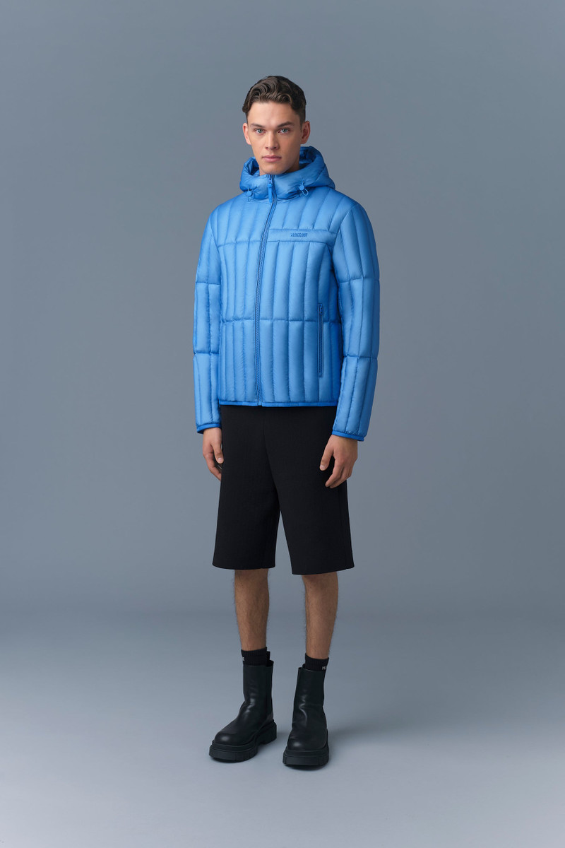MACKAGE PETER Translucent ripstop light down jacket with hood outlook