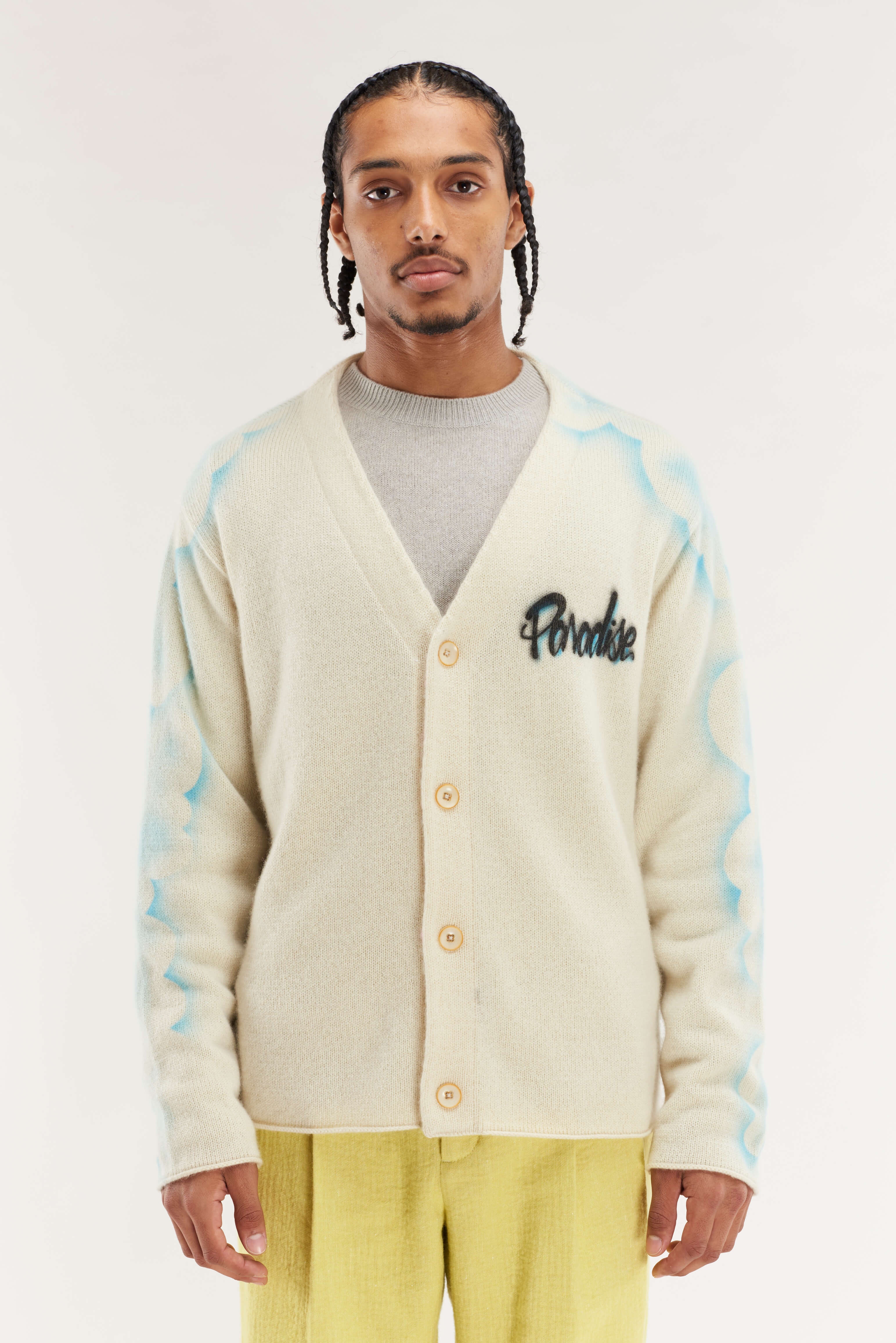 PARADISE AIRBRUSH CARDIGAN - 3