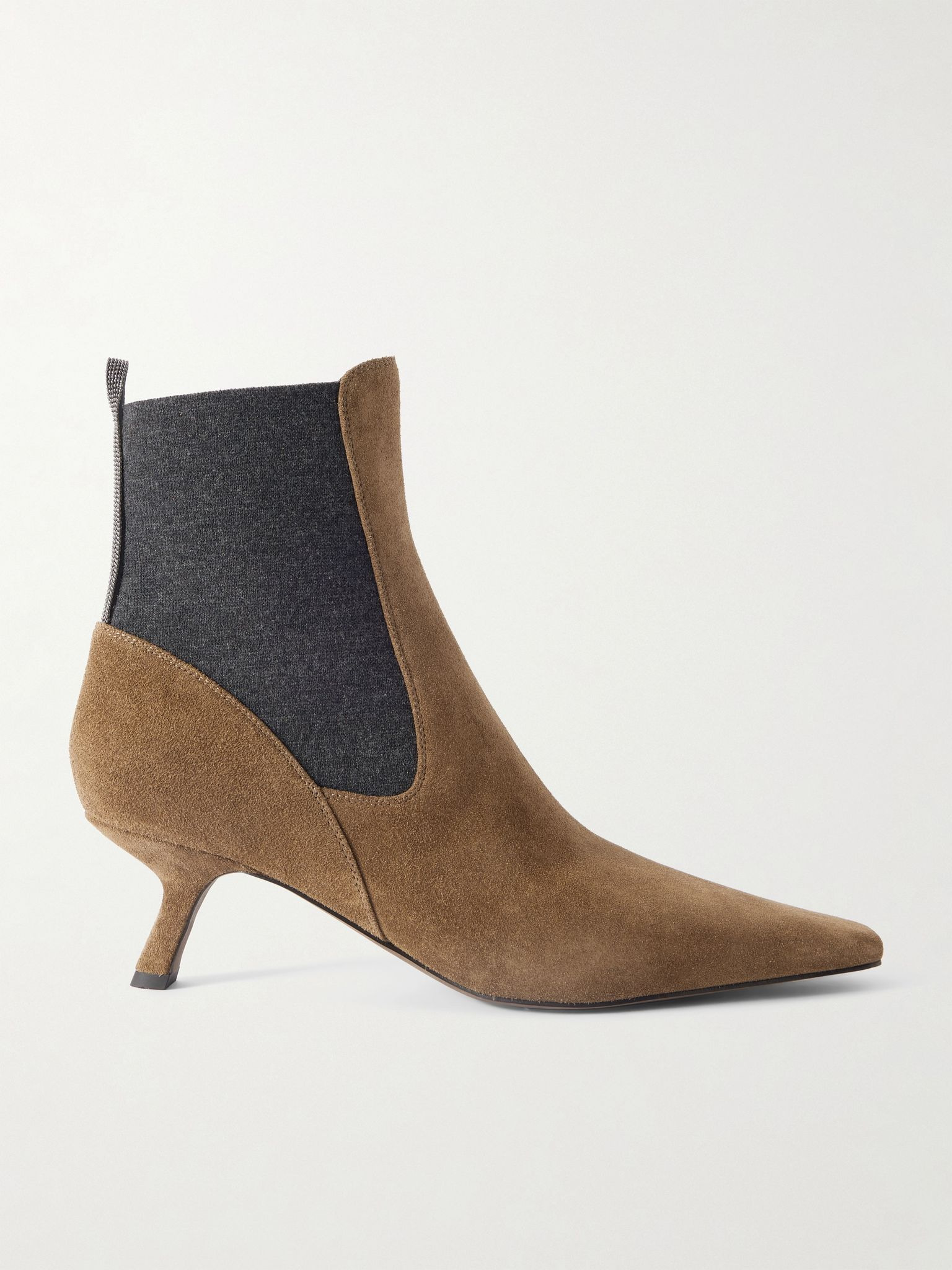 Suede Chelsea boots Brown - 1