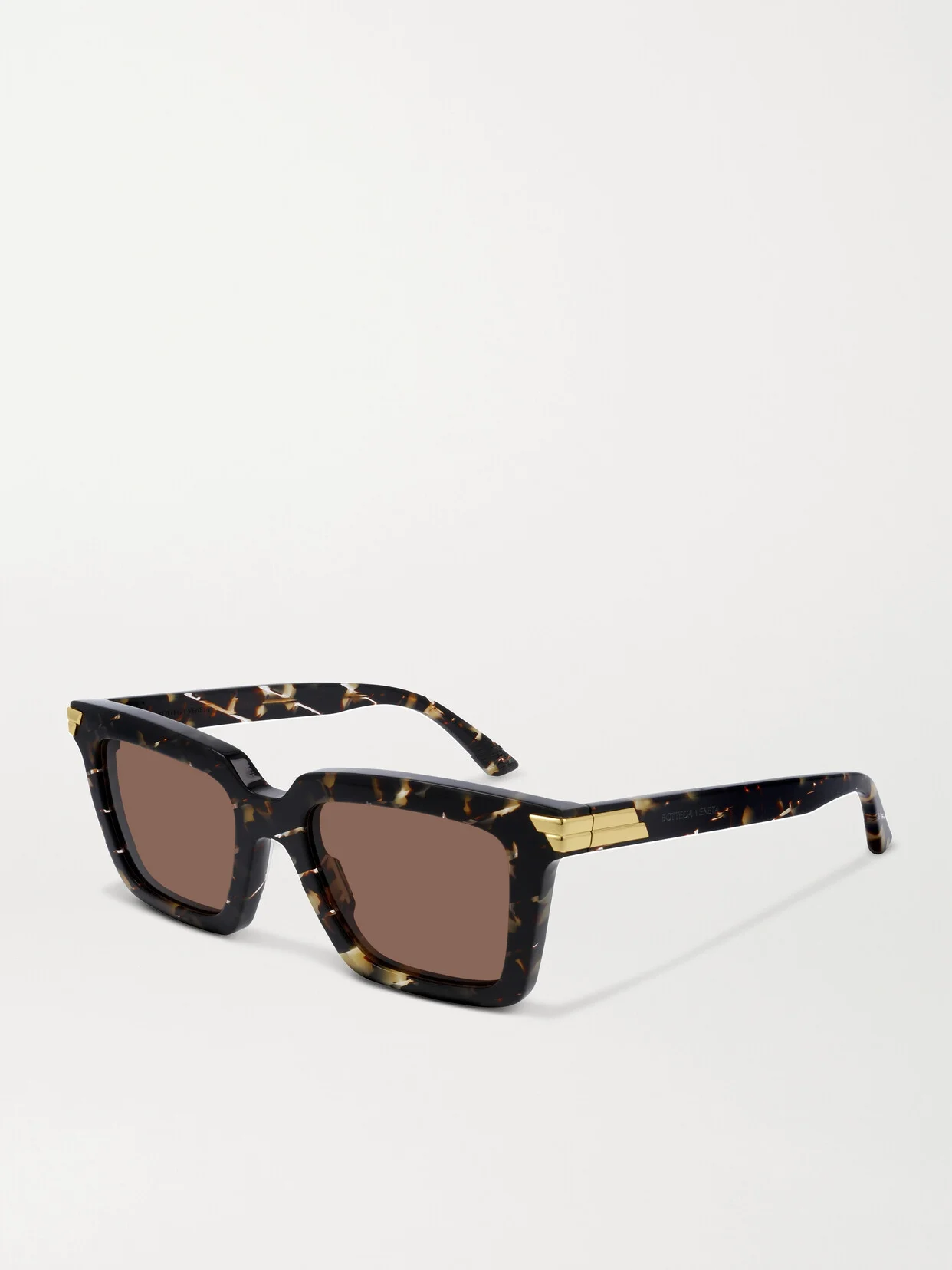 Oversized Square-frame Acetate Sunglasses - 1