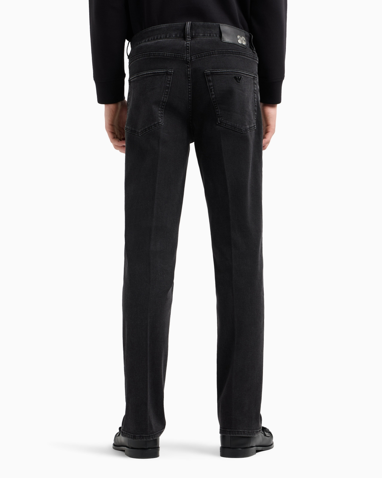 J76 RINSED COMFORT-DENIM STRAIGHT-FIT JEANS - 3