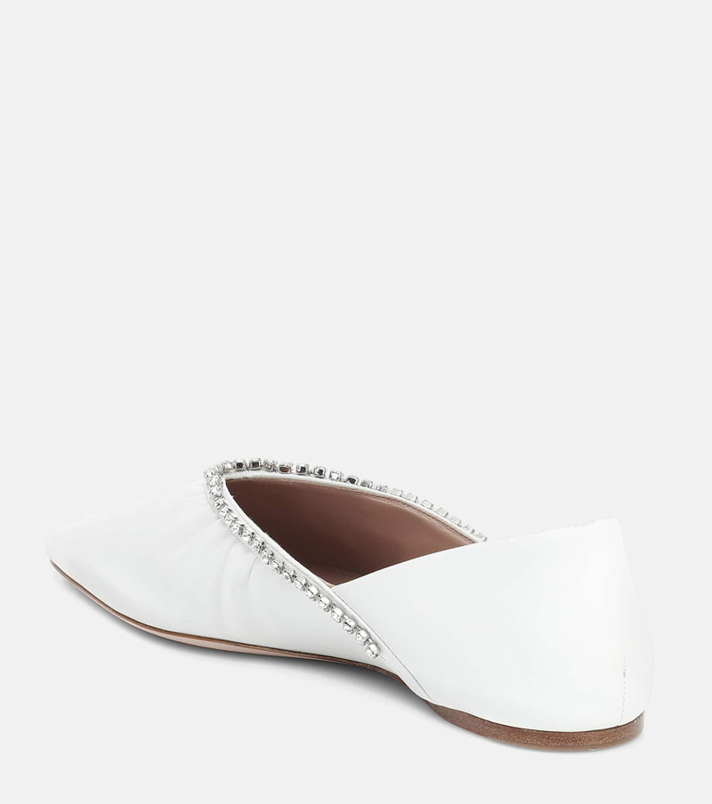 Miu Miu Embellished balllet flats outlook