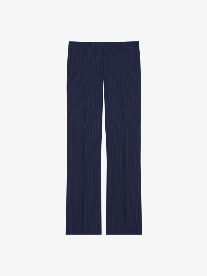 SLIM FIT STRIPED TAILORED 바지 - 1