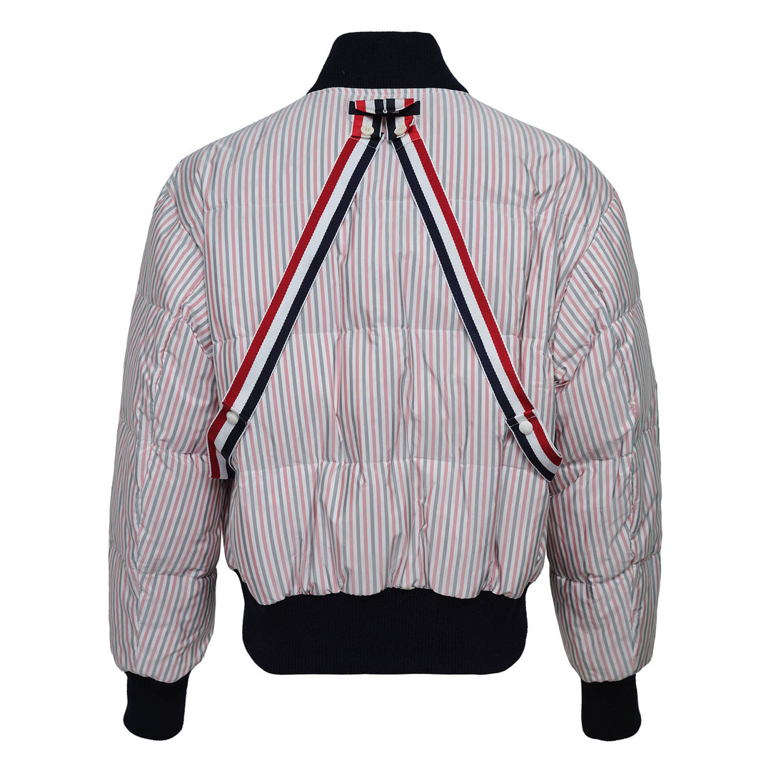 4Bar Down Fill Oversized Knit Blouson - 4
