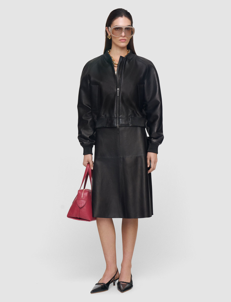 JOSEPH Quinn Soft Nappa Leather Jacket outlook