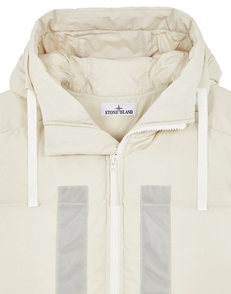 G09X2 STONE ISLAND MARINA_RUBBER WAX POPLIN DOWN STUCCO 5