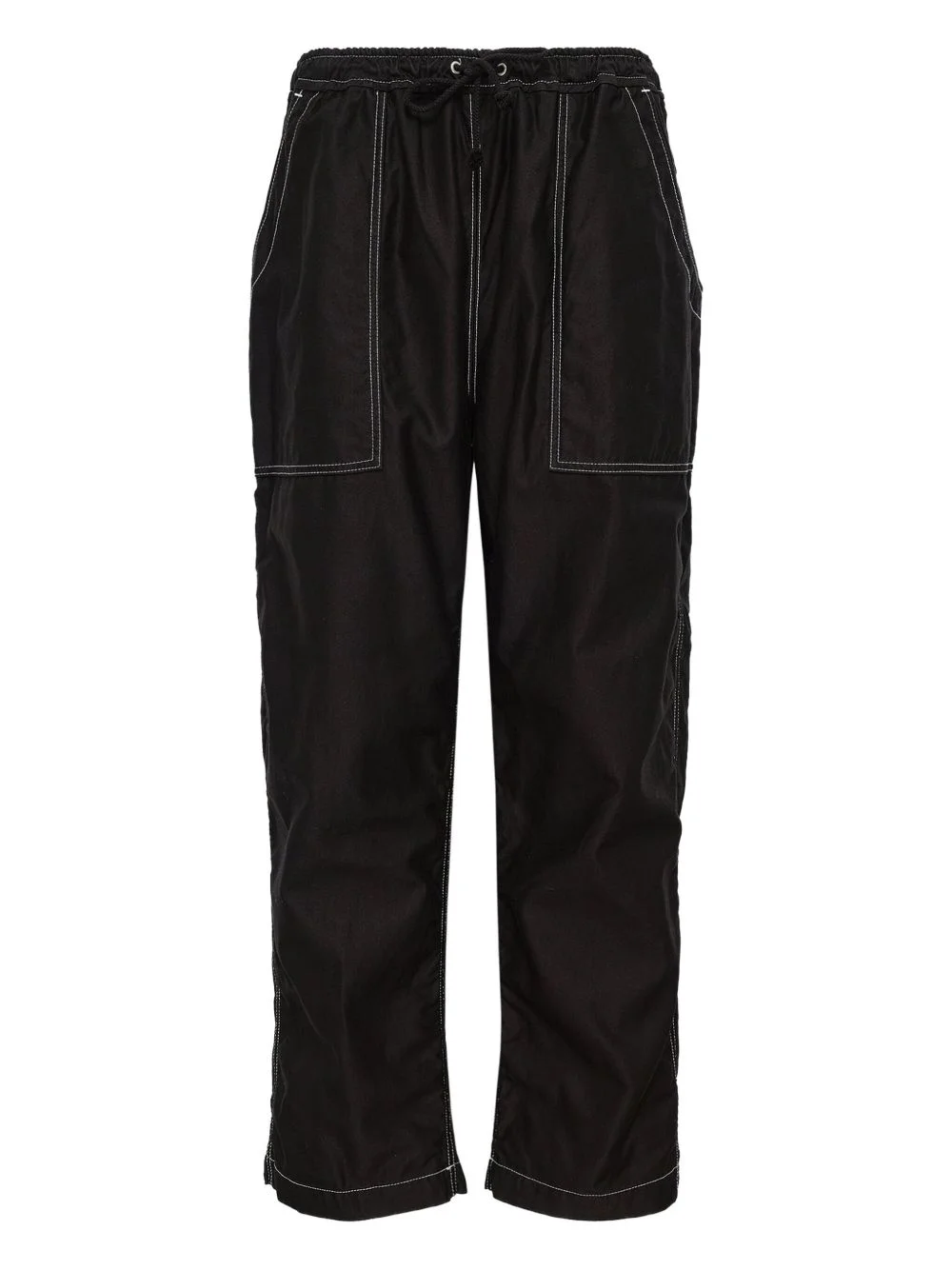 drawstring-waist trousers - 1