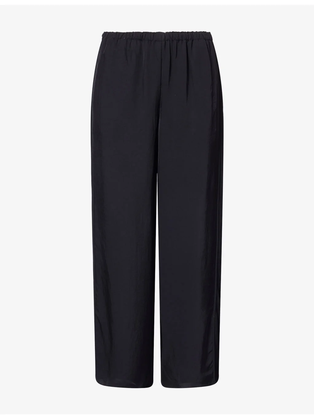 The Slit Wide-Leg Woven Trousers - 1