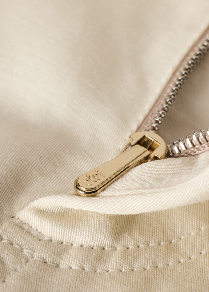 Relaxed-Fit Ecru Cotton-Linen Chinos 4