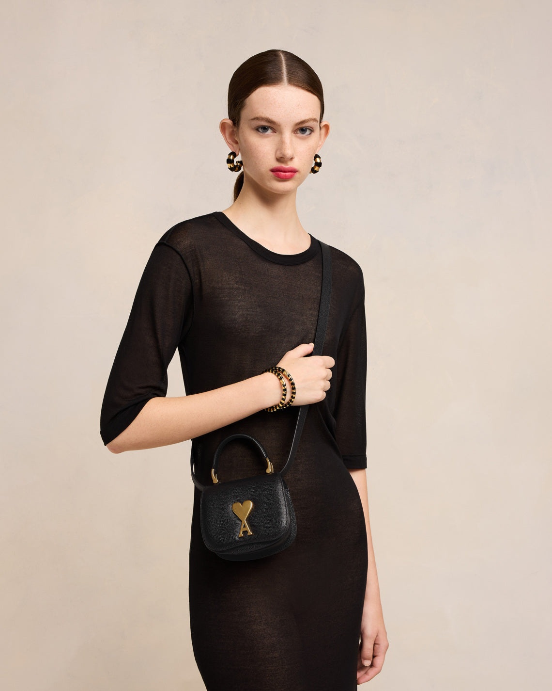 AMI Paris NANO PARIS PARIS BAG | REVERSIBLE