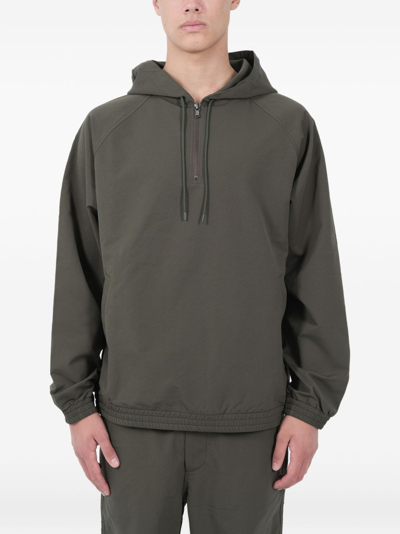 neck-zip hoodie 1