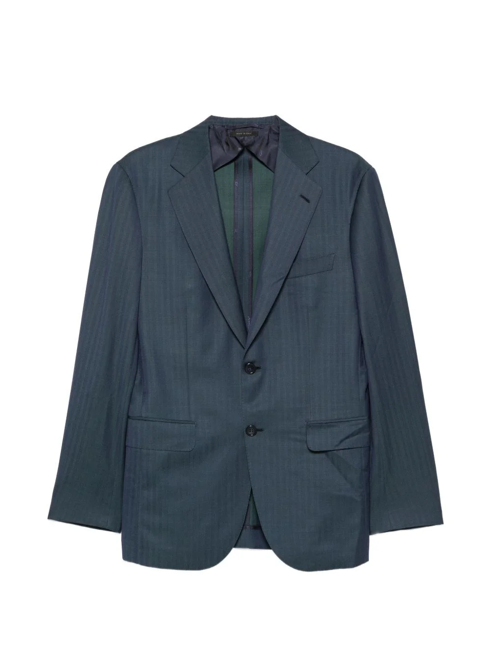 Plume single-breasted wool suit - 1