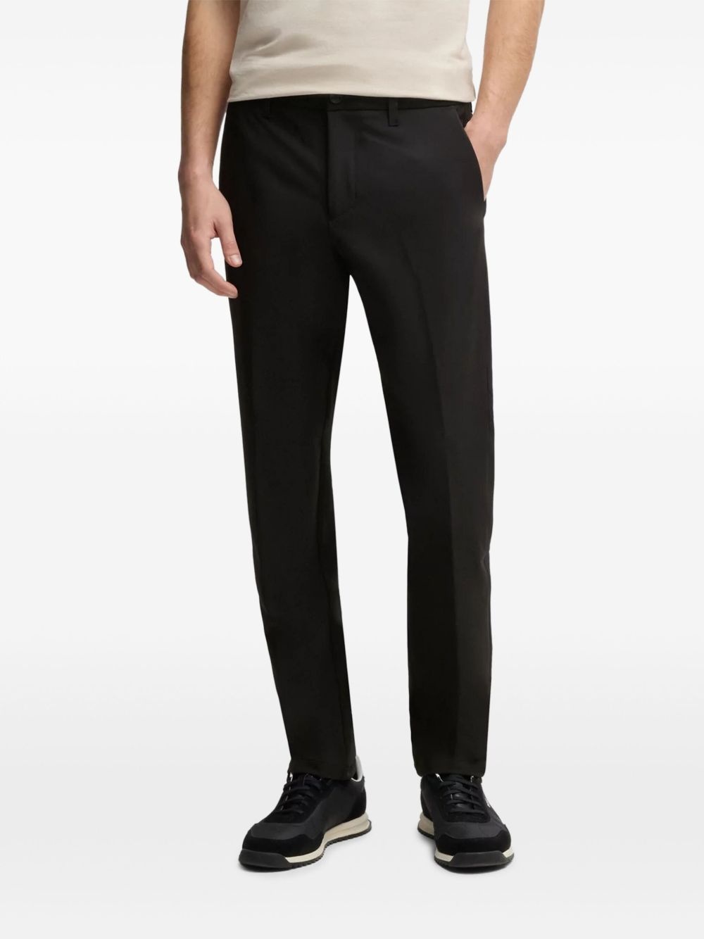 logo-patch chinos - 3