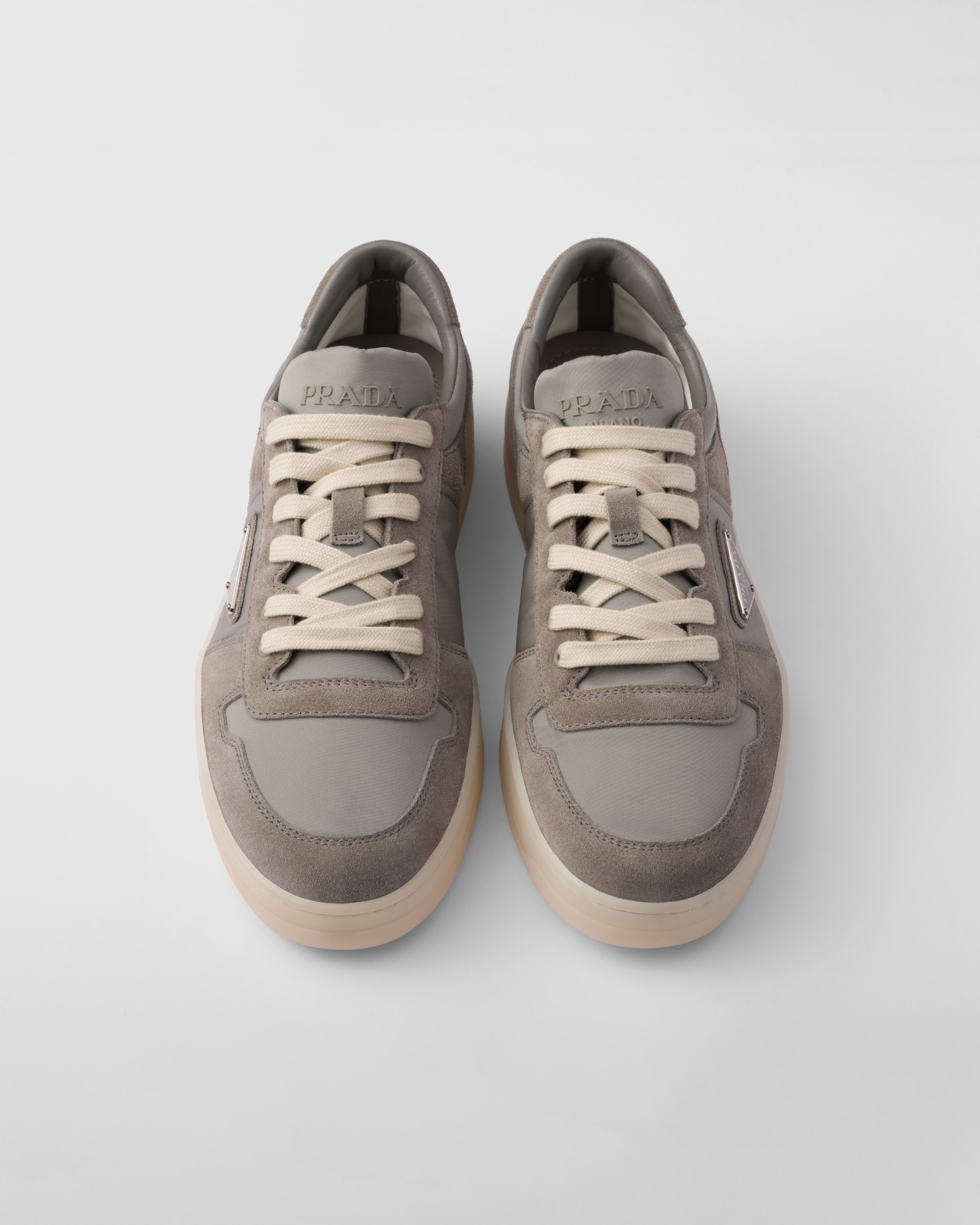 Downtown Re-Nylon and suede sneakers - 3