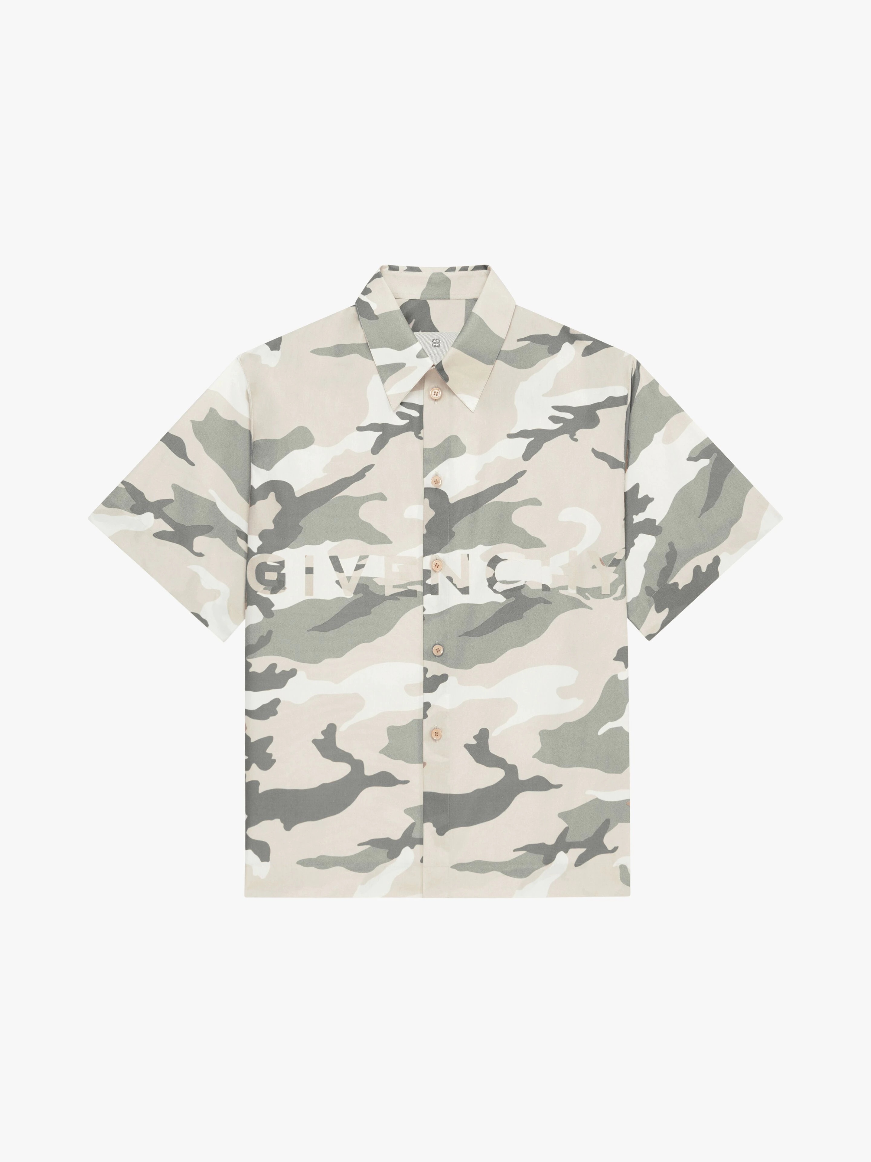 SHIRT IN PRINTED POPLIN - 1