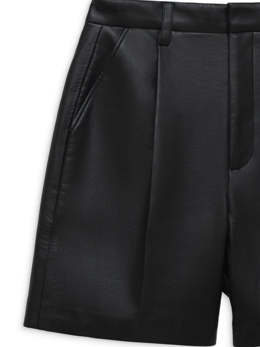 Carmen recycled leather shorts - 4
