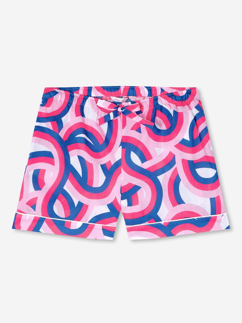 Women's Lounge Shorts Ledbury 51 Cotton Batiste Multi - 1