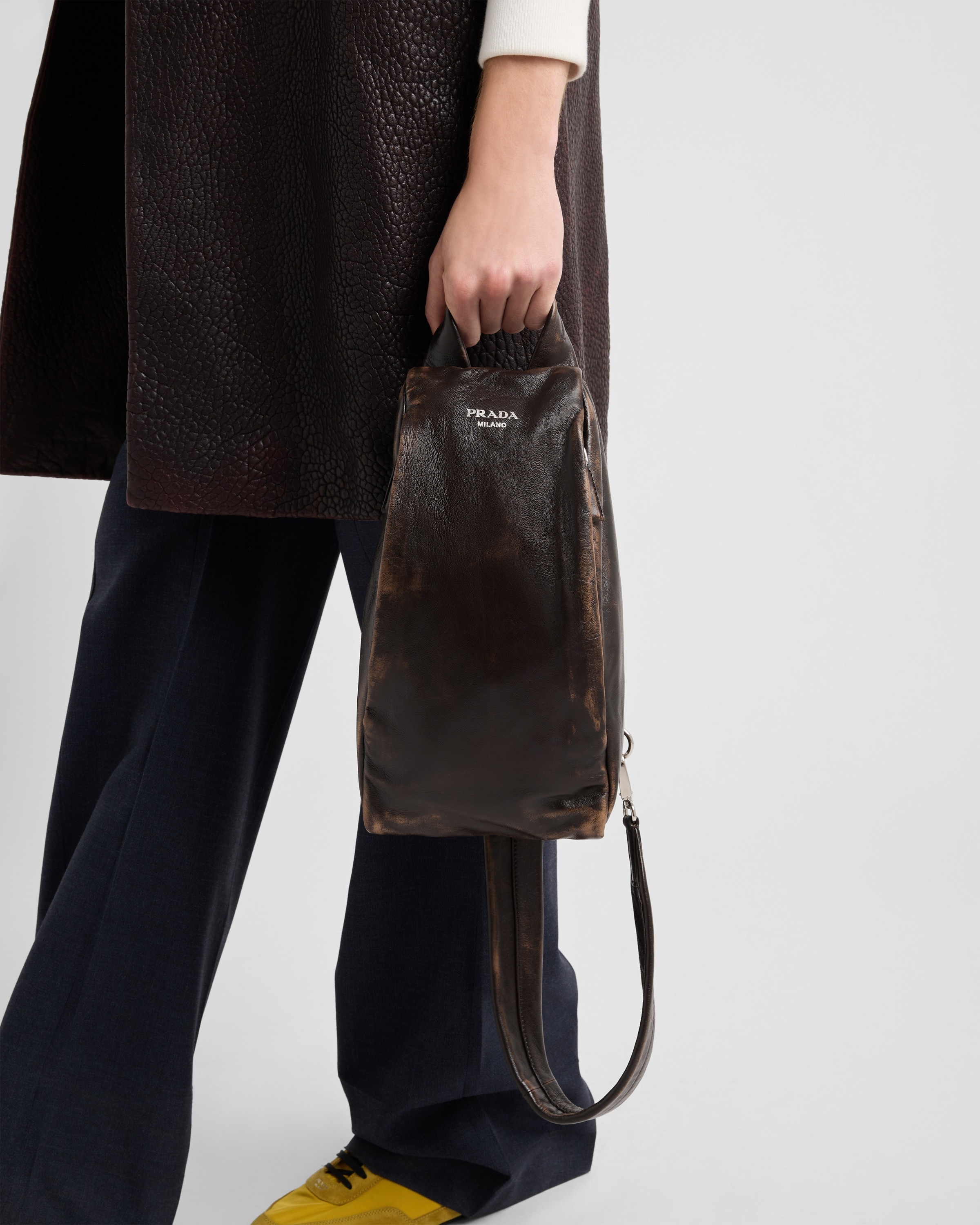 Nappa leather backpack - 7