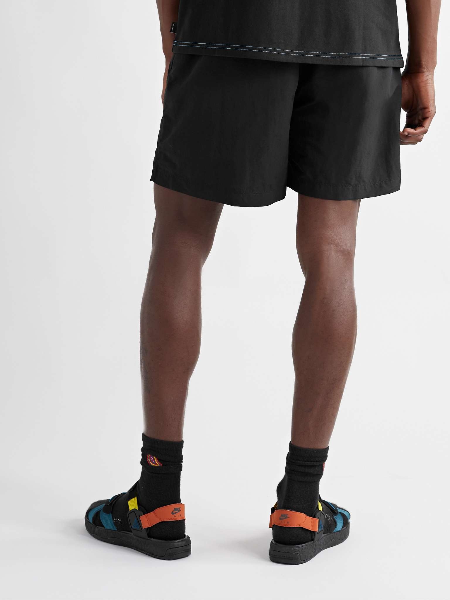 ACG NRG Logo-Embroidered Belted Nylon Shorts - 4