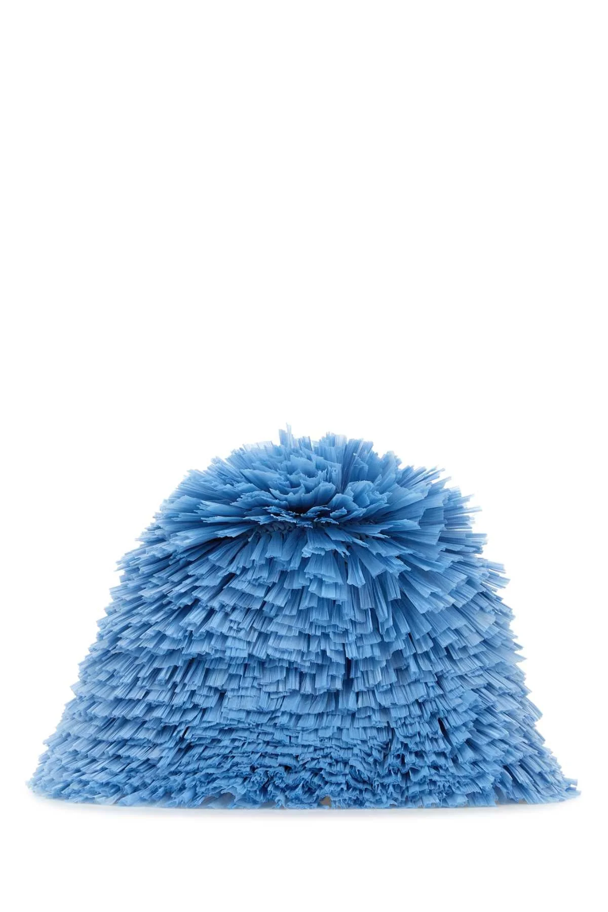 Embellished Raffia Bucket Hat - 1