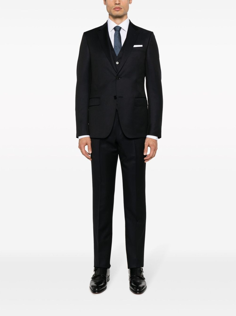ZEGNA single-breasted wool-blend suit outlook