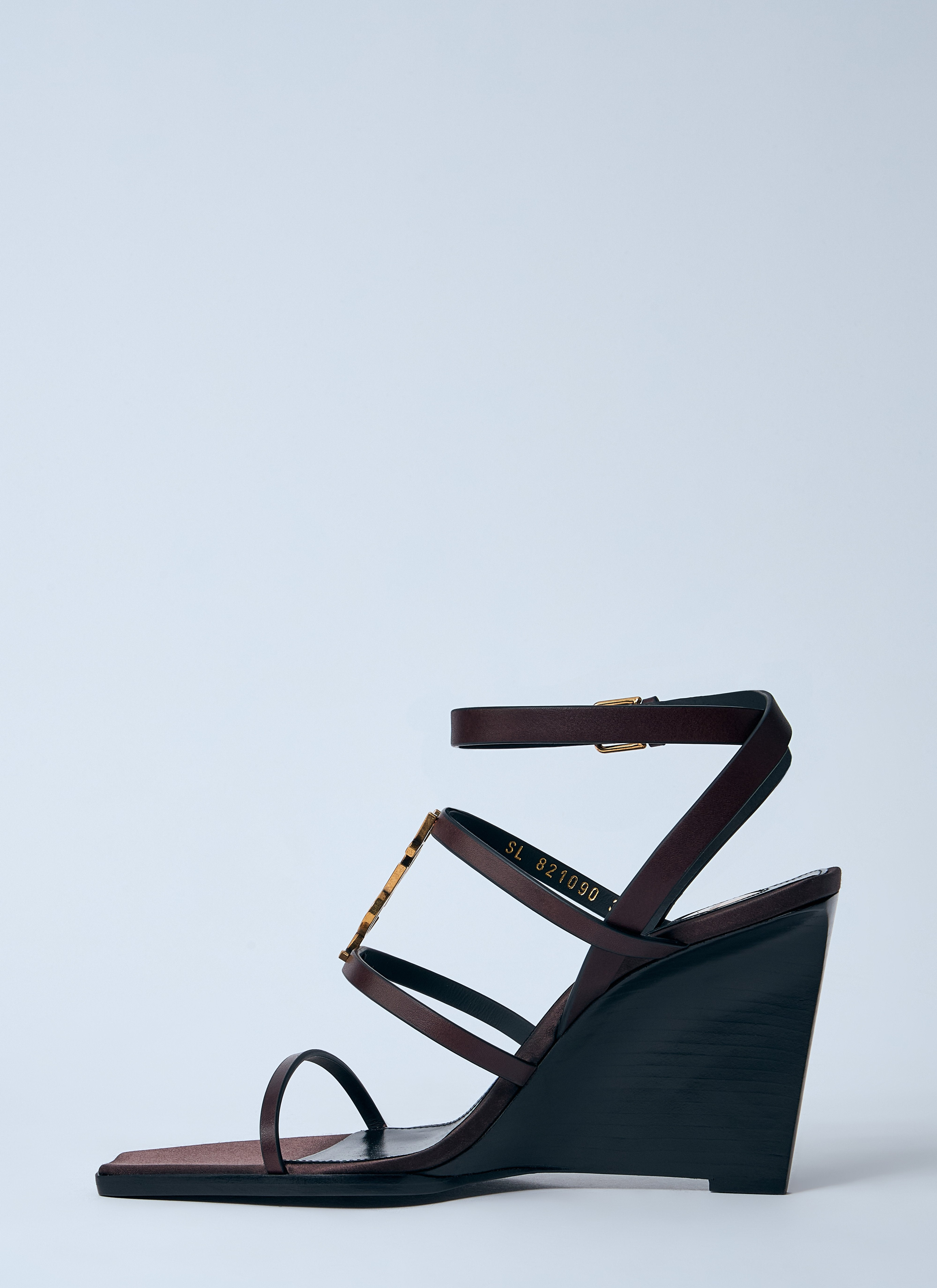 Saint Laurent Women Cassandre Wedges - 4