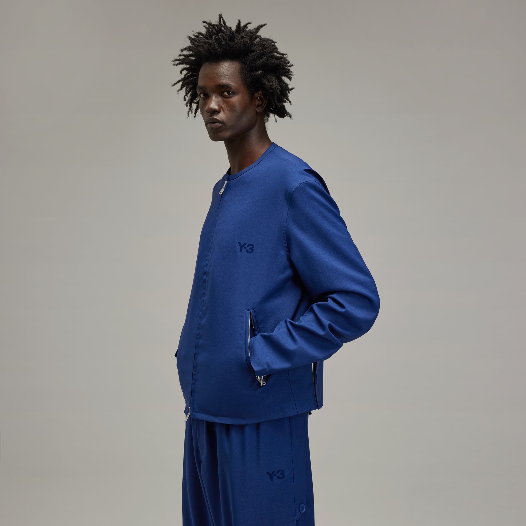 Y-3 Mesh 3-Stripes Track Top - 4