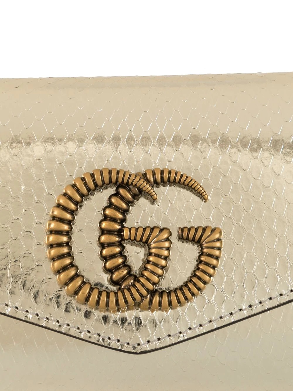 Broadway metallic clutch bag - 4