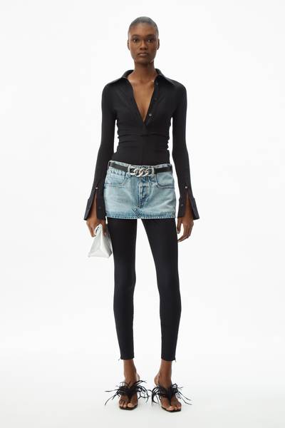 Alexander Wang MINI LOW-RISE SKORT outlook