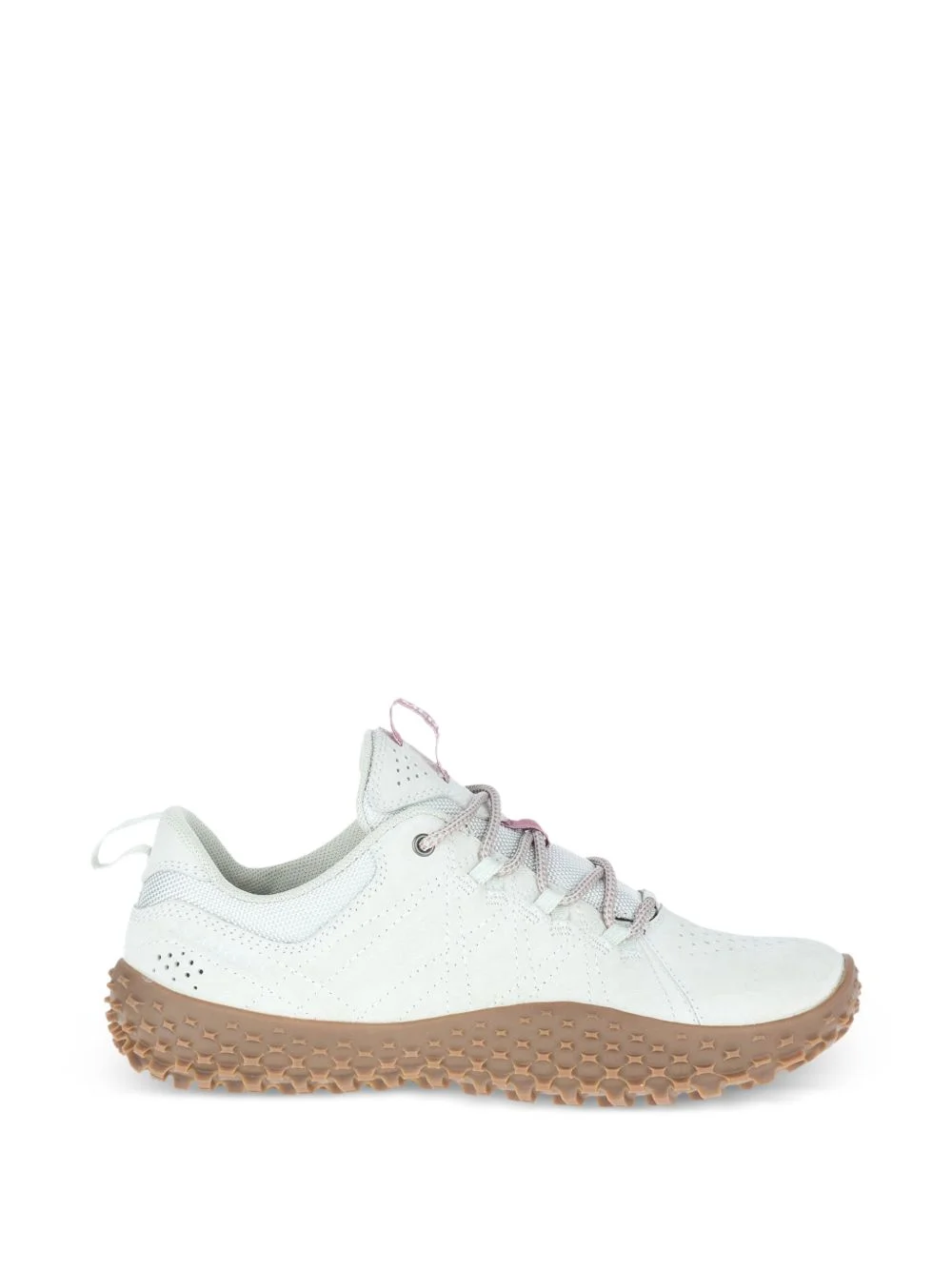 Wrapt perforated lace-up sneakers - 1