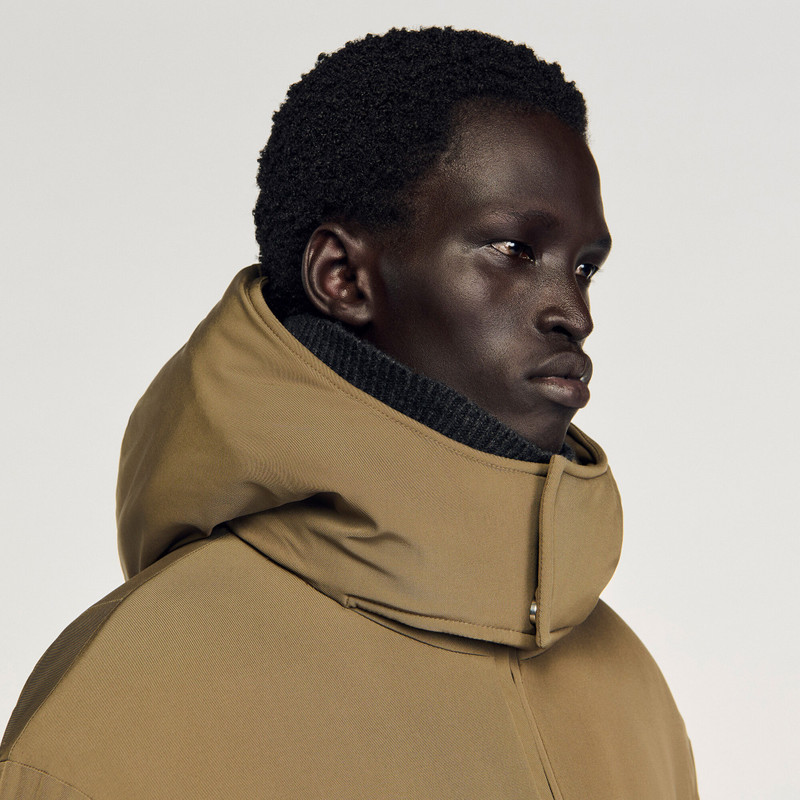 PUFFER JACKET WITH REMOVABLE HOOD 4