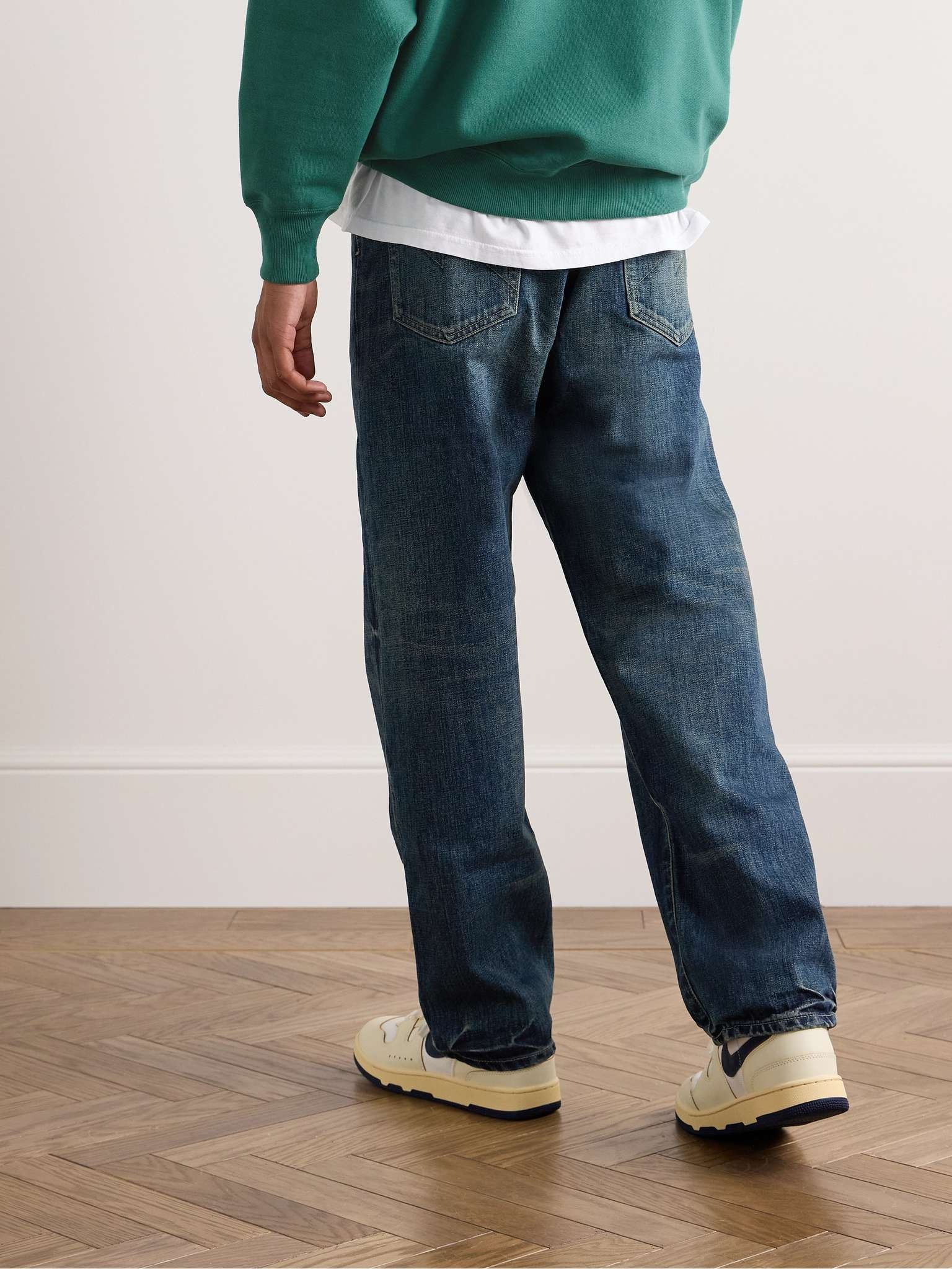 Straight-Leg Selvedge Jeans - 4