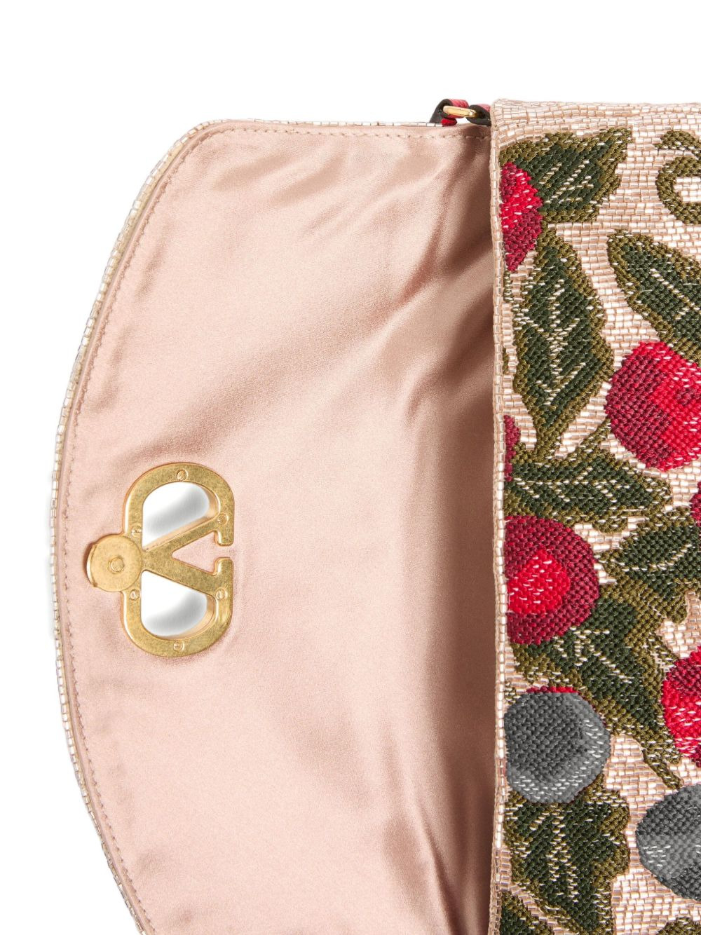 embroidered beaded shoulder bag - 4