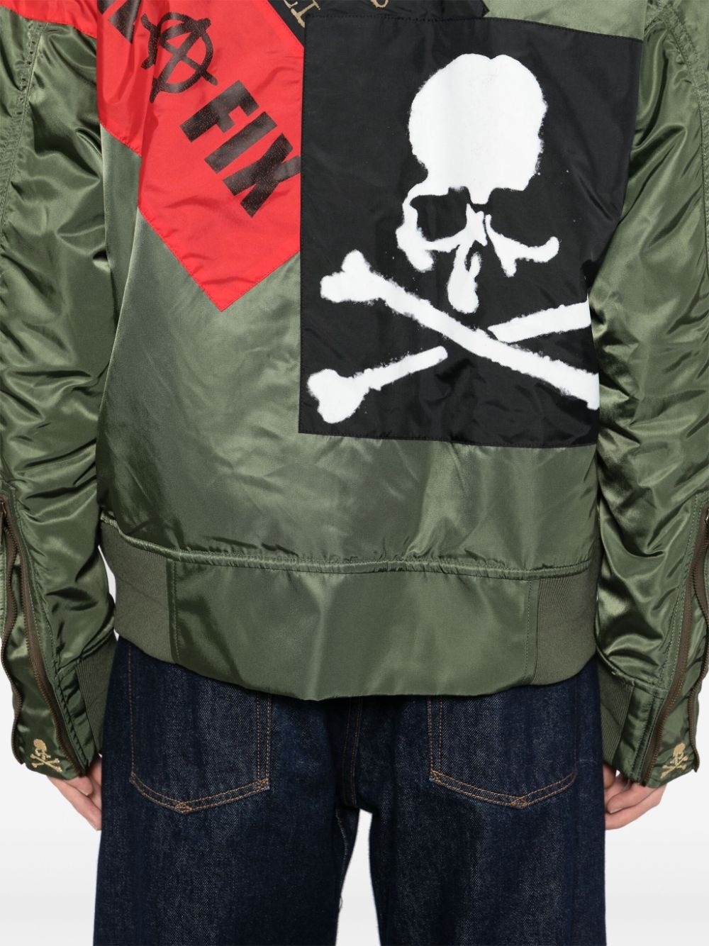 zip-up bomber jacket - 5