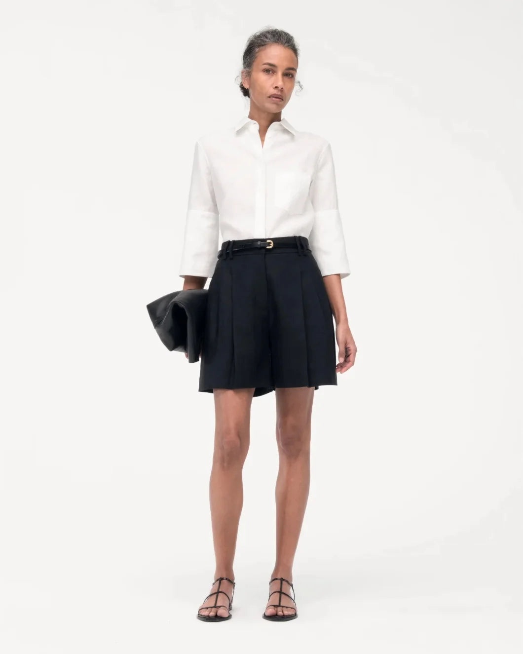 PLEATED SHORT - 7