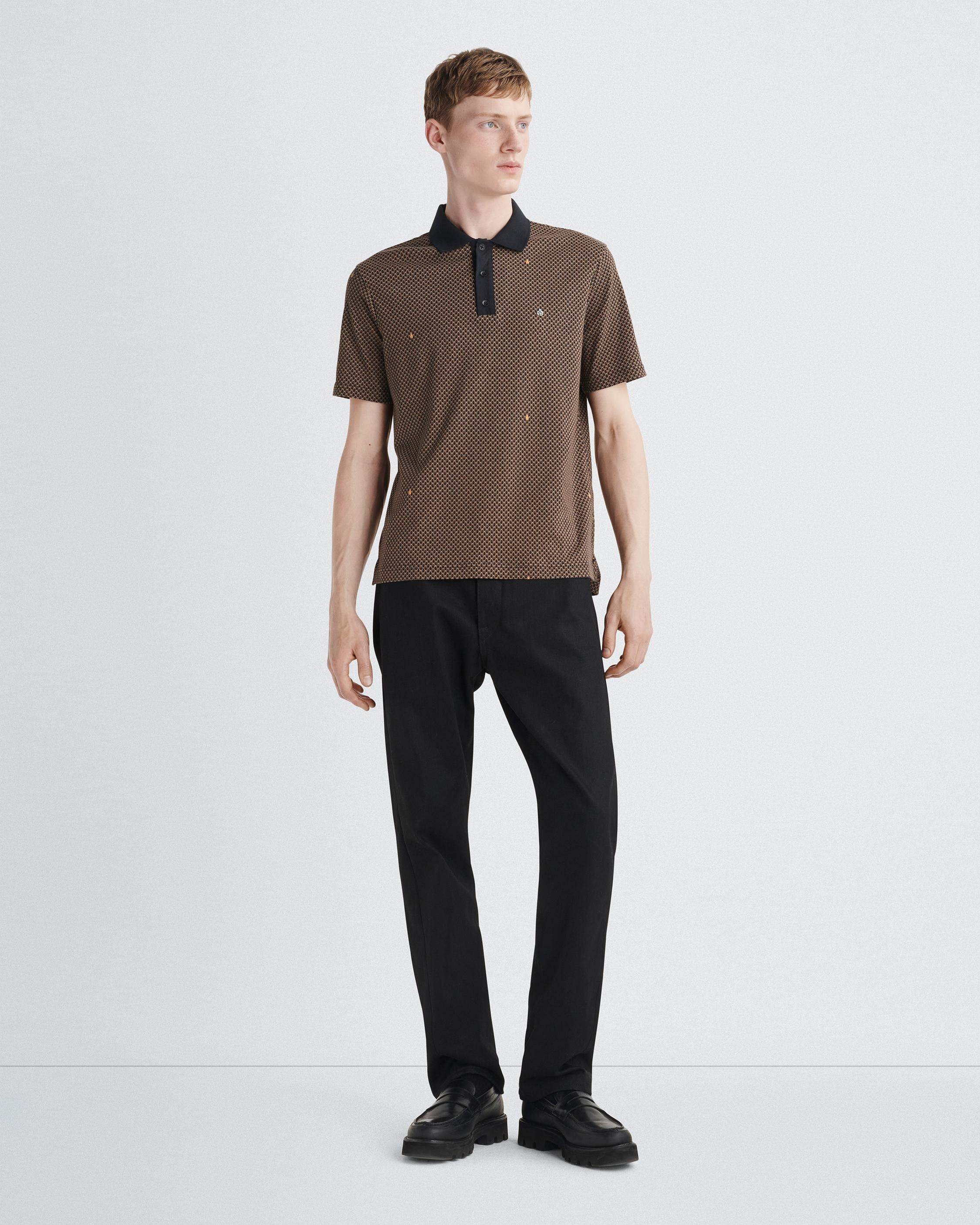 Geo Cotton Interlock Polo
Classic Fit Short Sleeve - 3