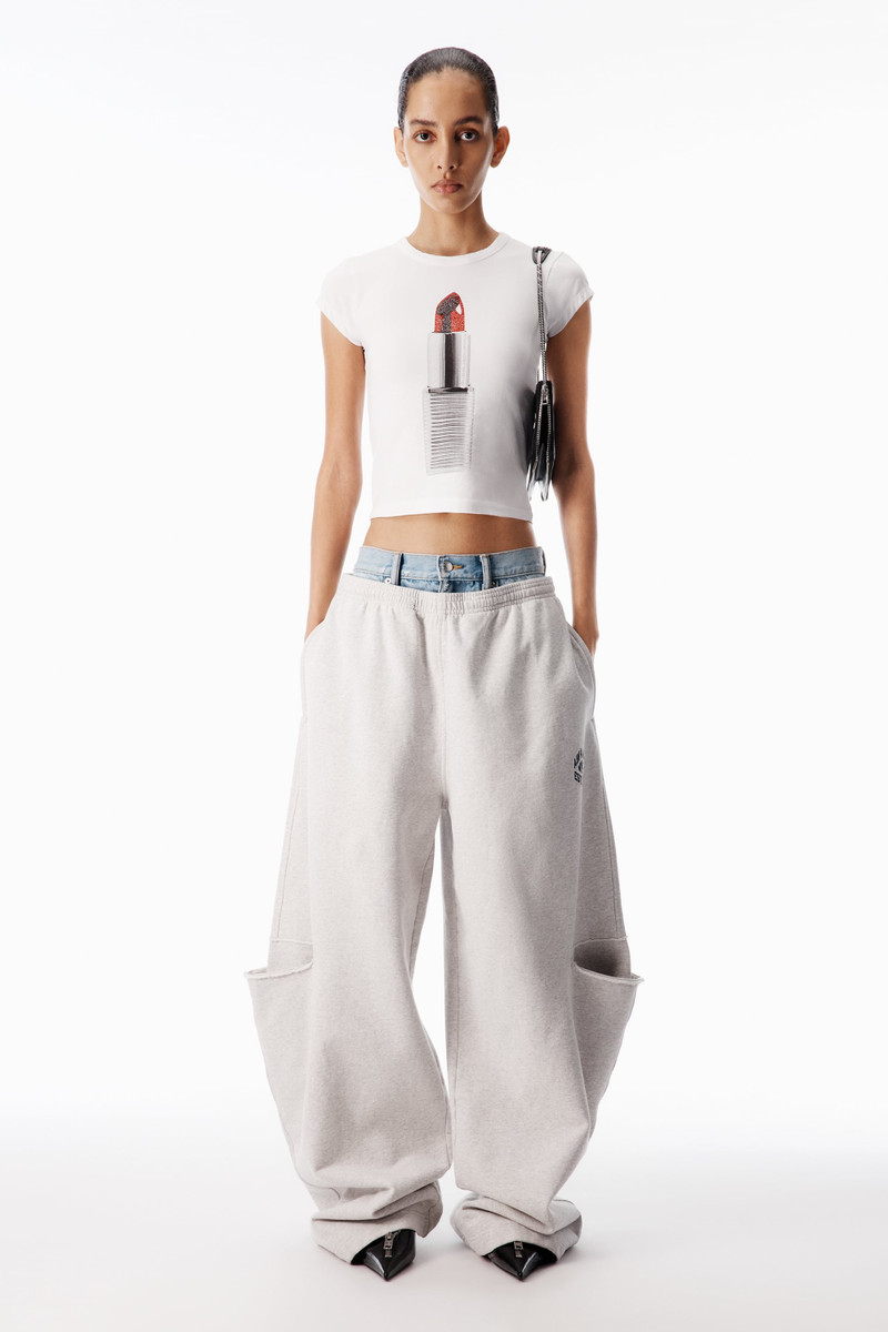 Alexander Wang Lipstick Baby Tee outlook
