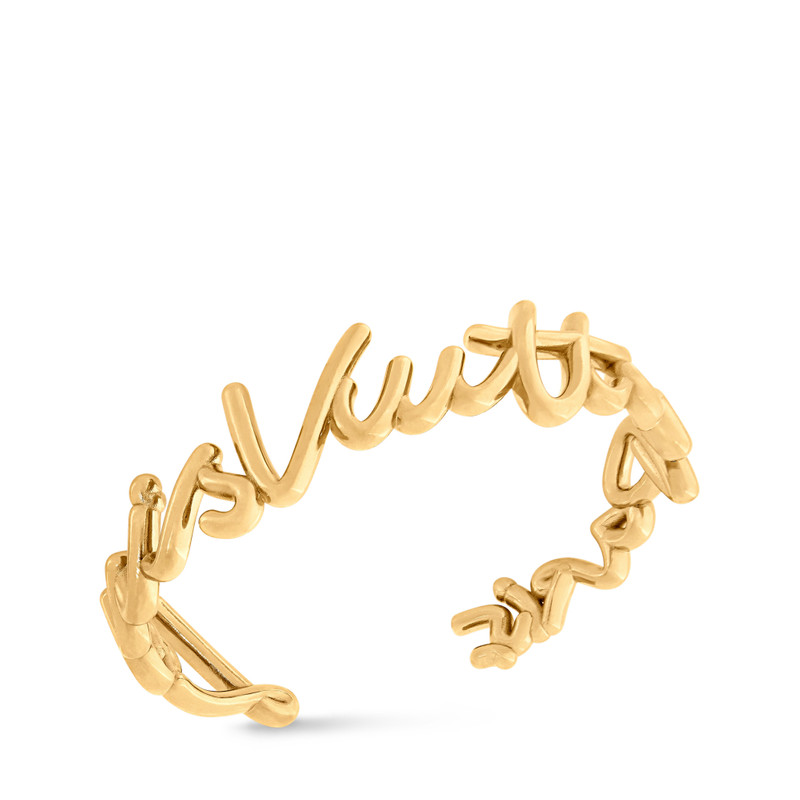 Louis Vuitton LV Script Bracelet outlook