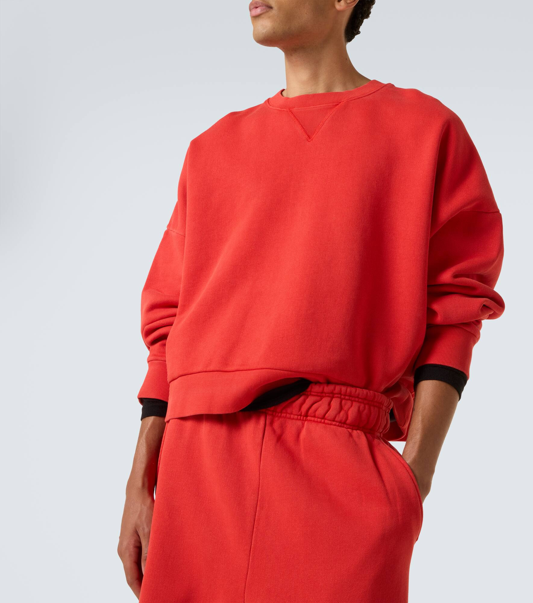 Cotton jersey sweatshirt - 5