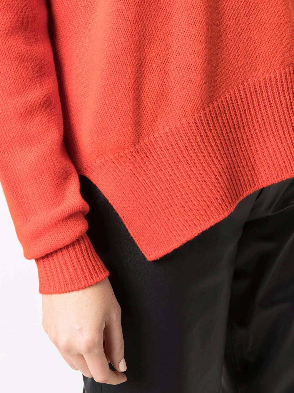 crew-neck cashmere jumper - 5