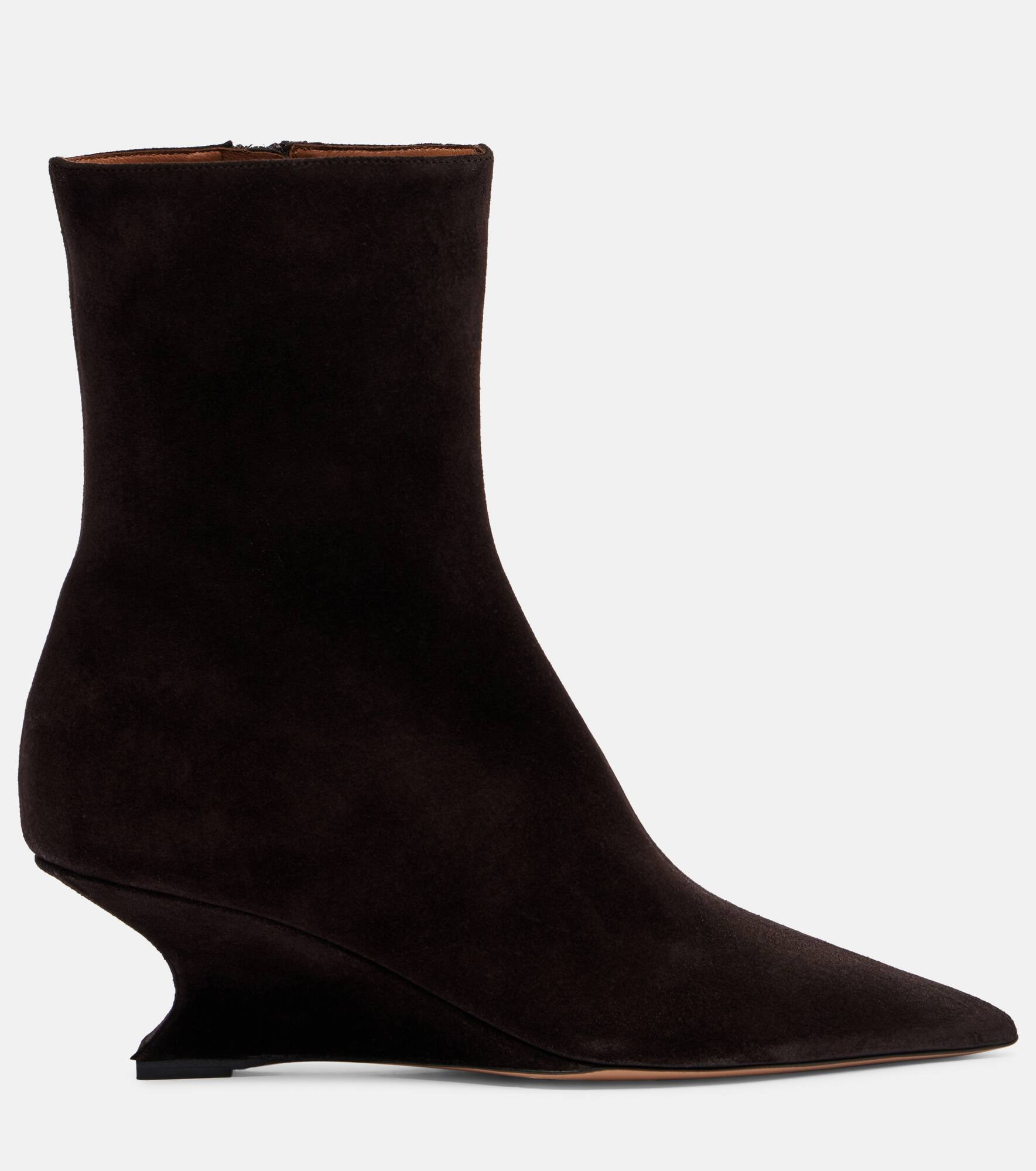 Nina 50 suede ankle boots - 4