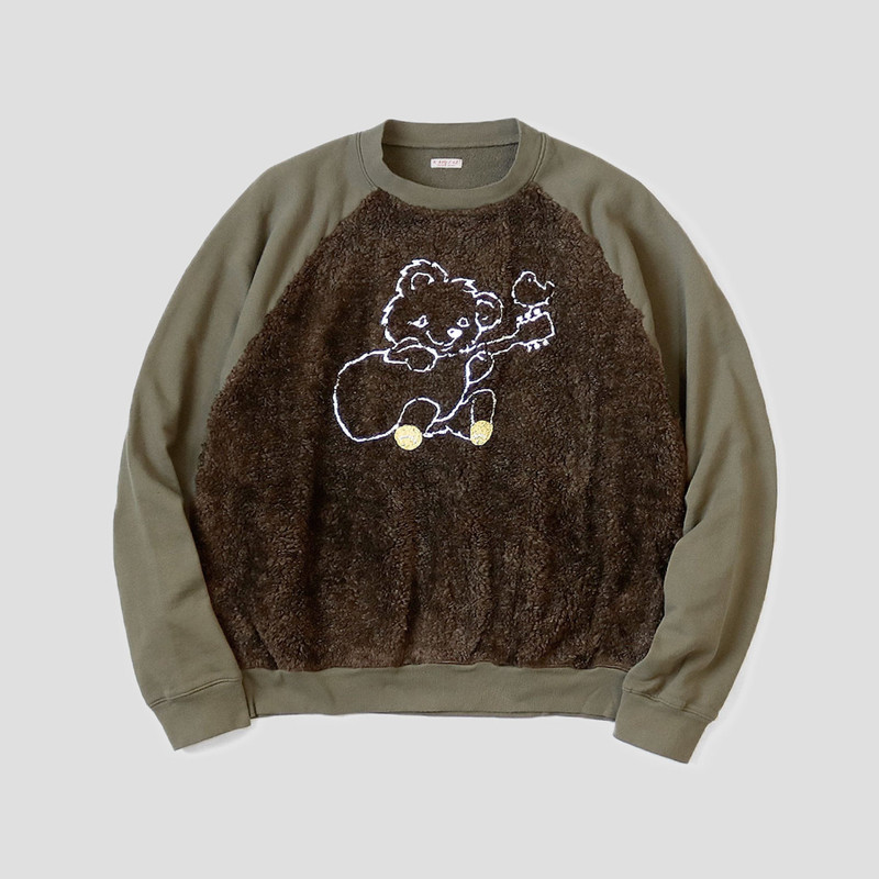 FUR GRIZZLY SWEAT SHIRTS (BEAR) 1