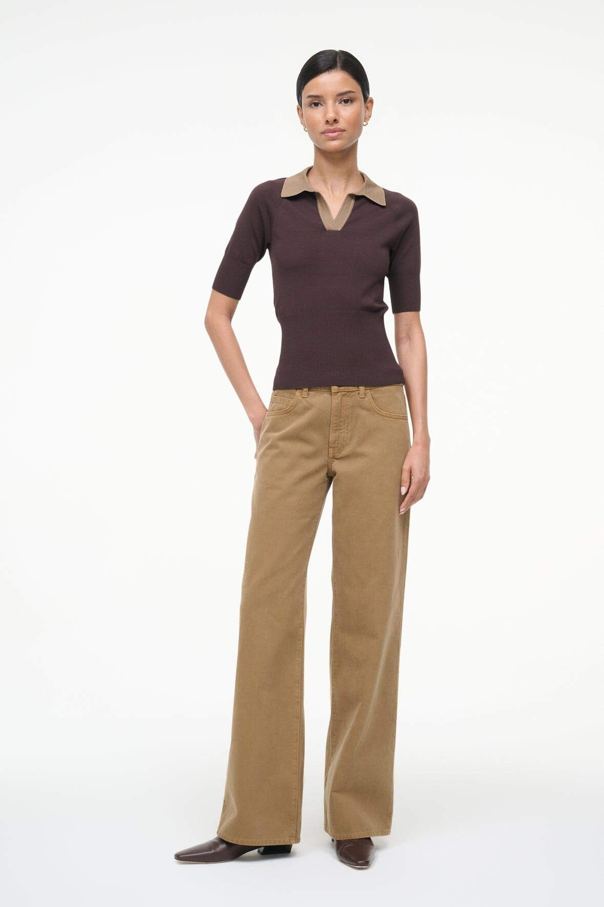 STAUD GENE TOP EARTH TAUPE - 2